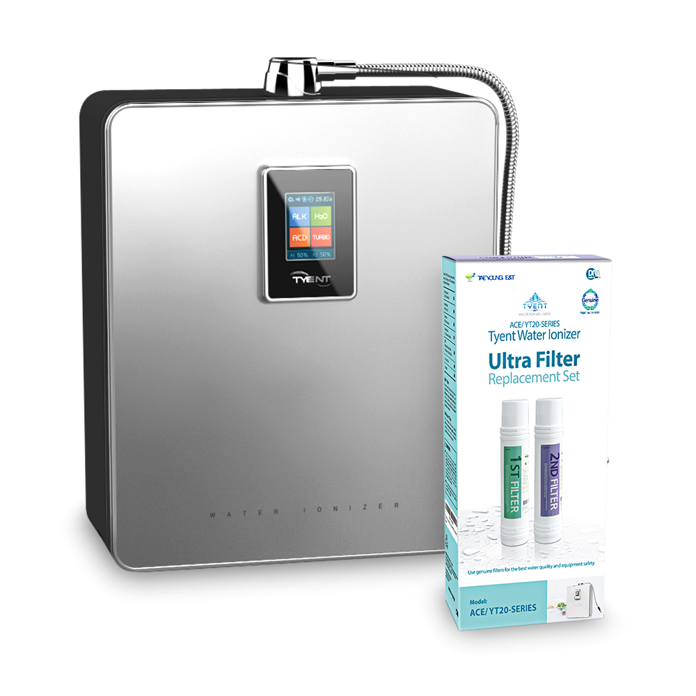 Tyent ACE Ultra Filter Set: Fits 11 & 13 Plate ACE Countertop Water Ionizers - tyentusa