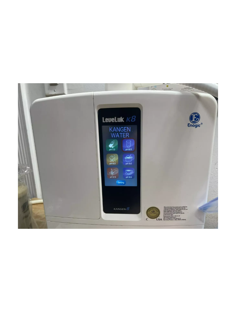 PRE-OWNED Enagic Kangen K8 – Tyent PRE-OWNED Enagic Kangen K8 – Tyent