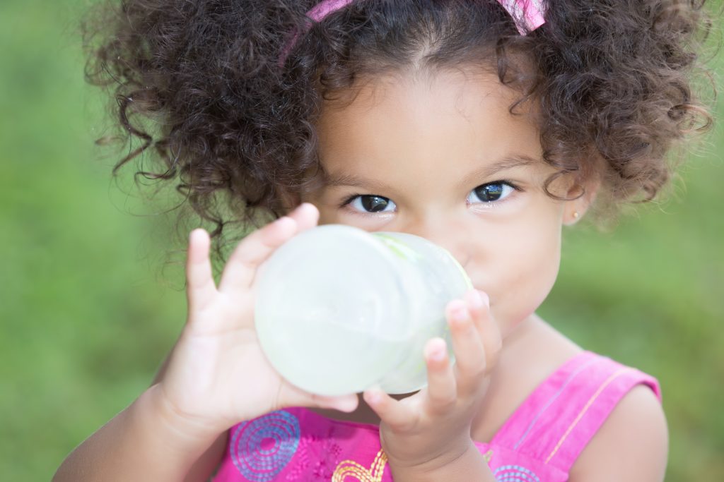 Even picky toddlers know delicious water when they taste it.