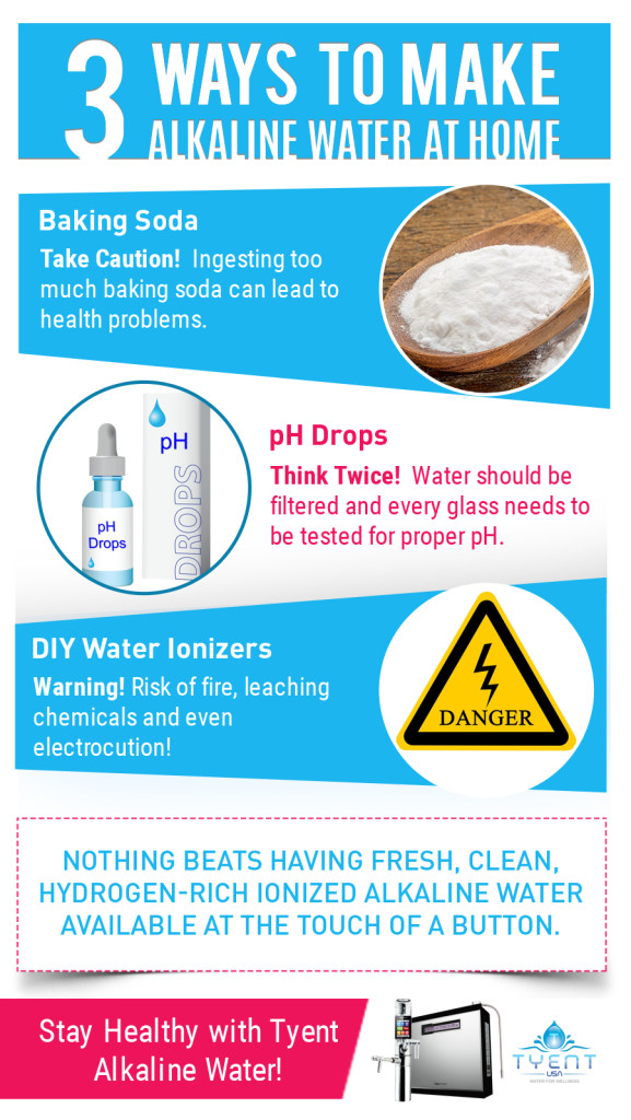 Ways to make alkaline water at home