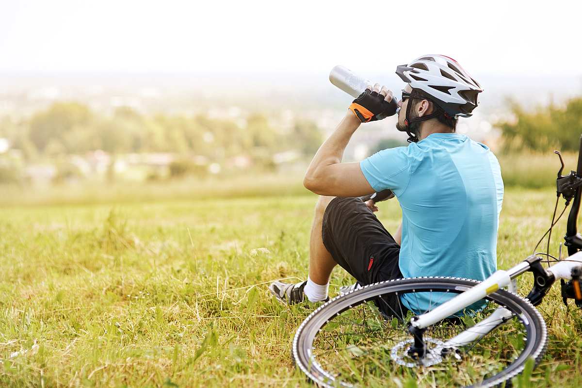 Man drinking water on a break | Reasons To Love Tyent Water Ionizers, Part 10: Tyent Alkaline Water Top Health Benefits At A Glance