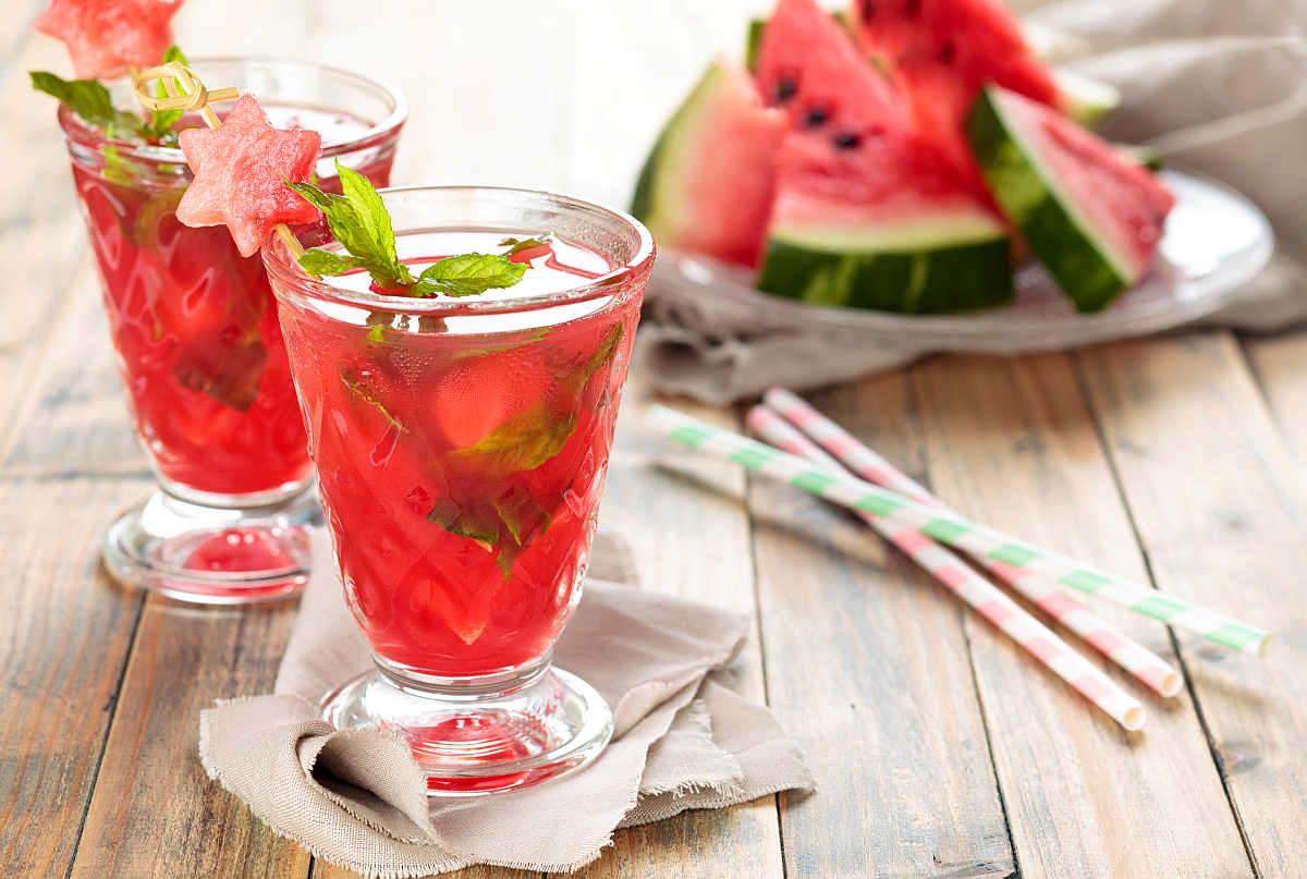 Watermelon Mojitos Recipe | A Real Smoothie | Alkaline Water Breakfast Mojito, Anyone?