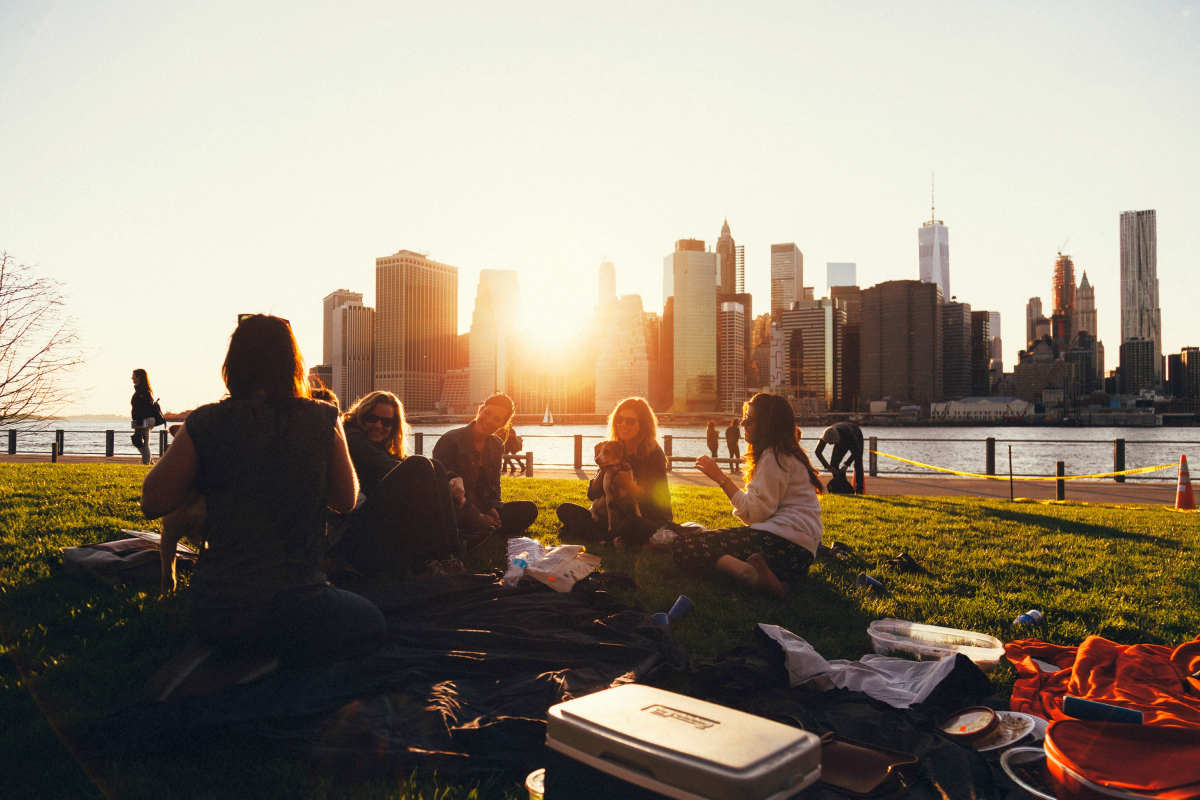 People sitting on grass field | How to Maintain a Healthy Body