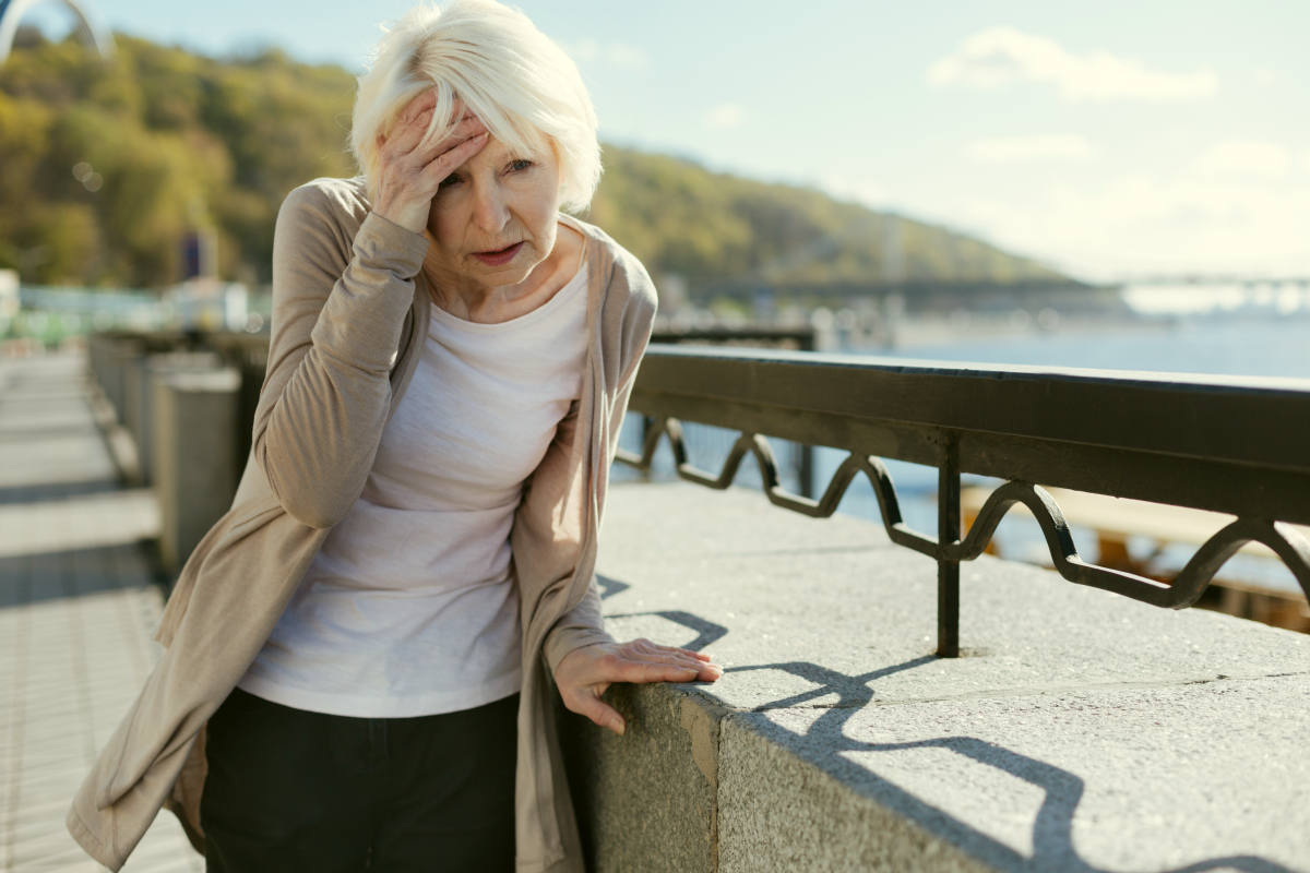 Distressing pensioner having headache | Dehydration | Signs, Symptoms and Prevention