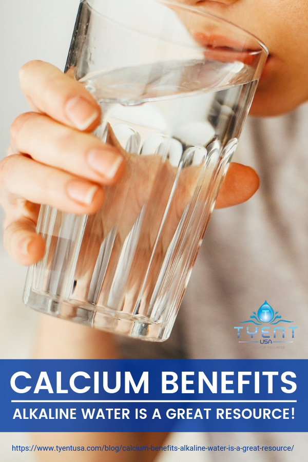 Calcium Benefits: Alkaline Water is a Great Resource! https://www.tyentusa.com/blog/calcium-benefits-alkaline-water-is-a-great-resource/
