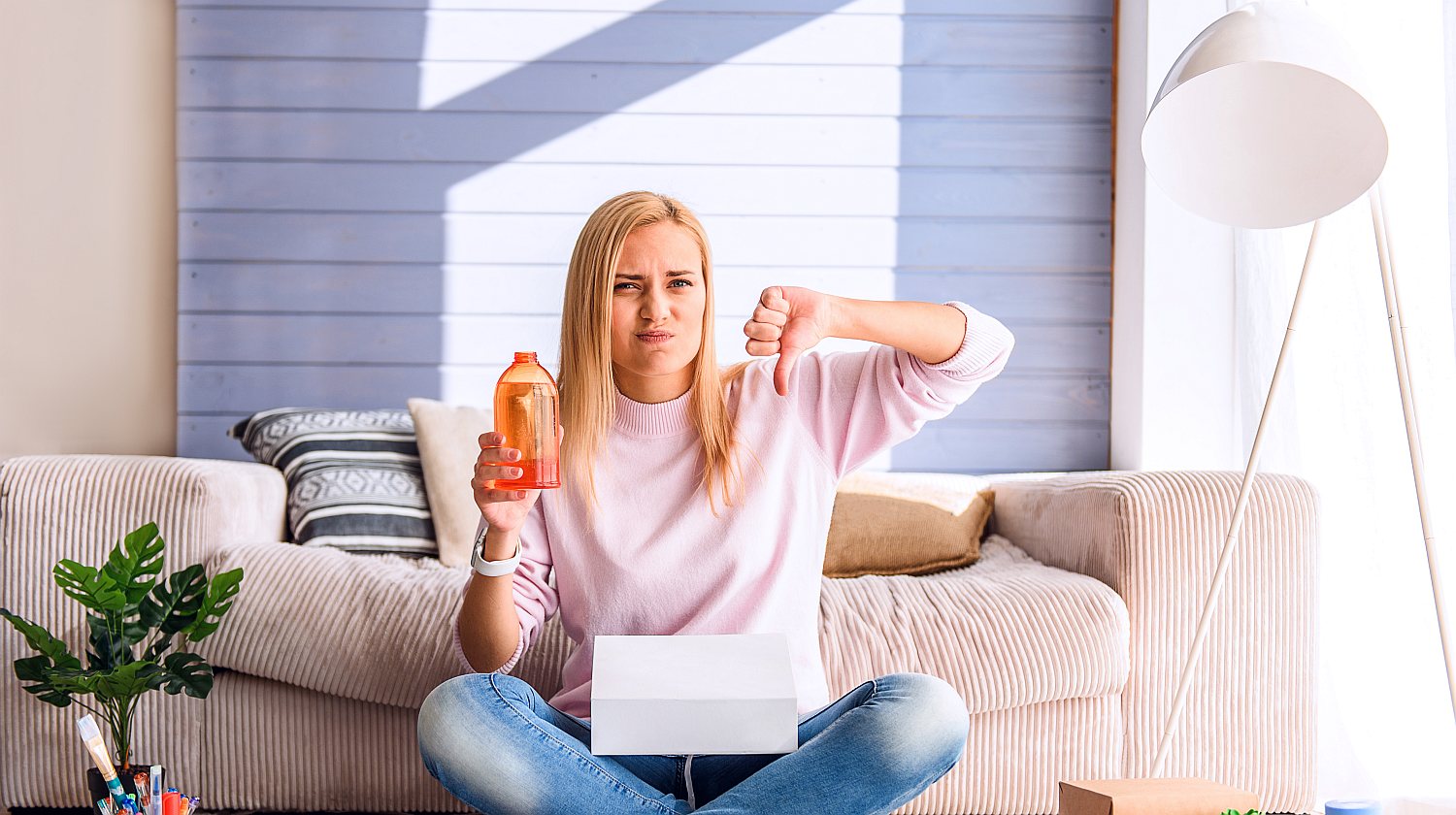 Feature | Thumbs down to her vitaminwater | Reasons Why You Shouln't Drink Vitaminwater