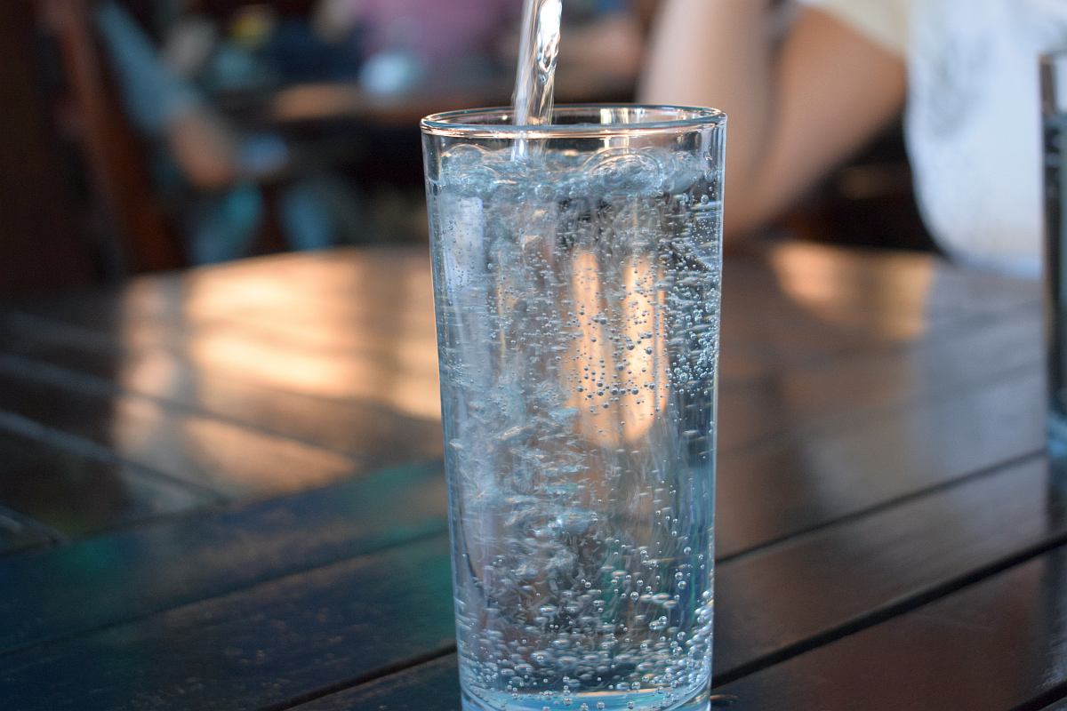 Water in a tall glass | Types Of Water To Drink 