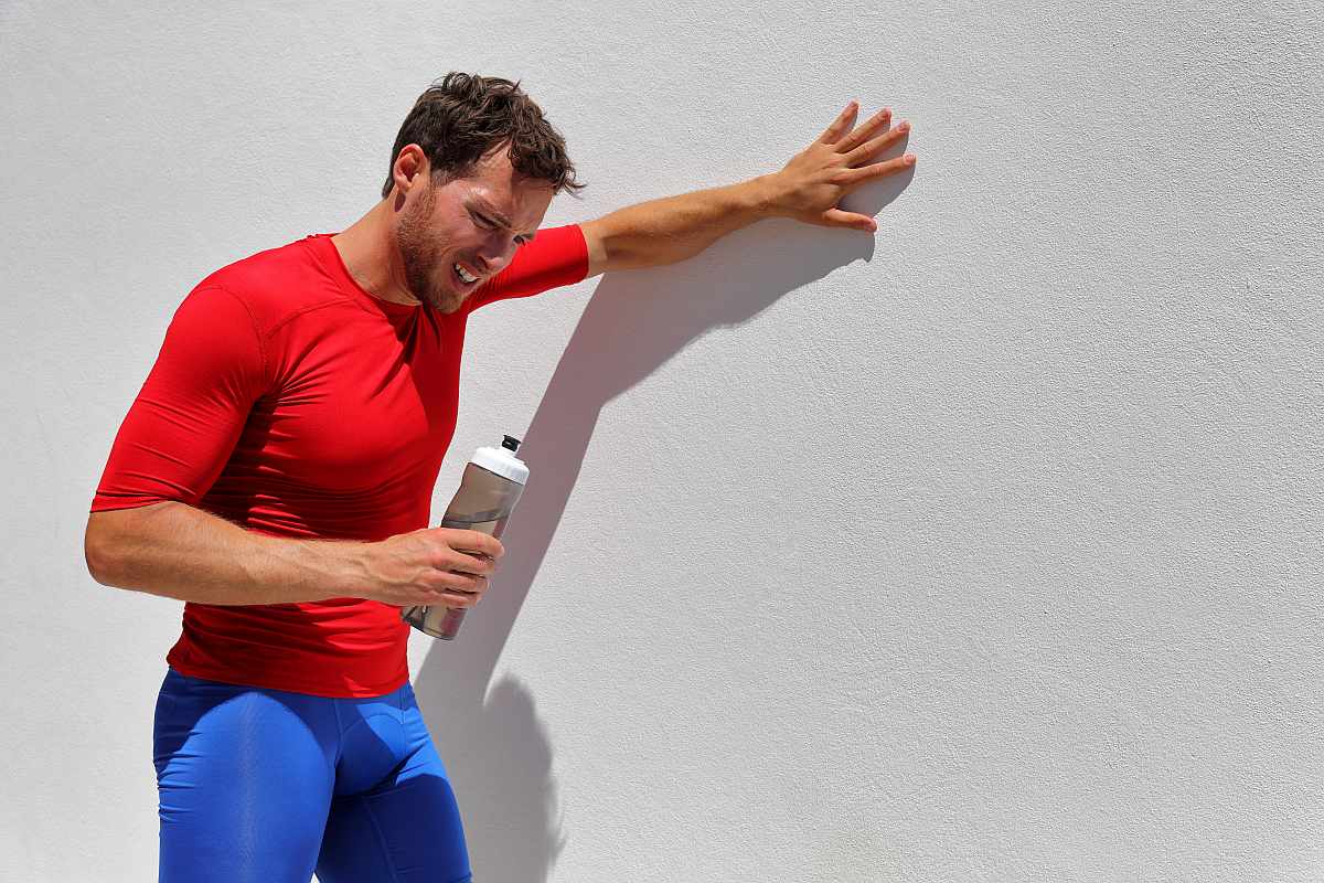 Tired and exhausted man | The Importance Of Good Hydration When Working Out