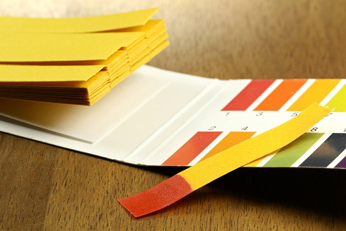 Litmus paper on table | What Exactly Is pH Level and Why Should I Care?