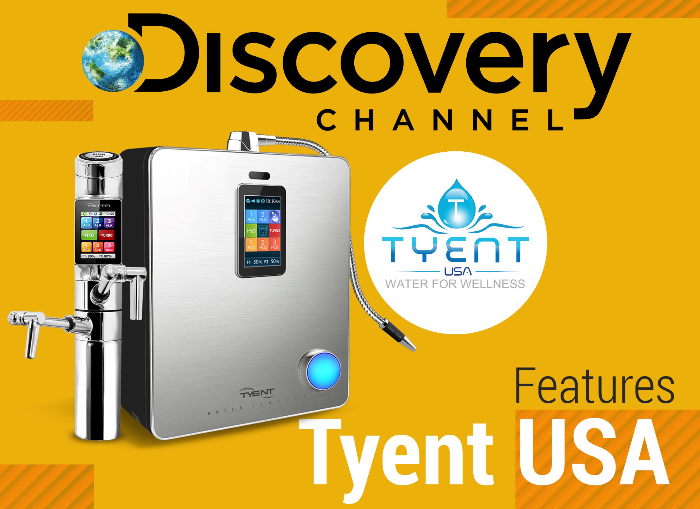 Discovery Channel Features Tyent USA