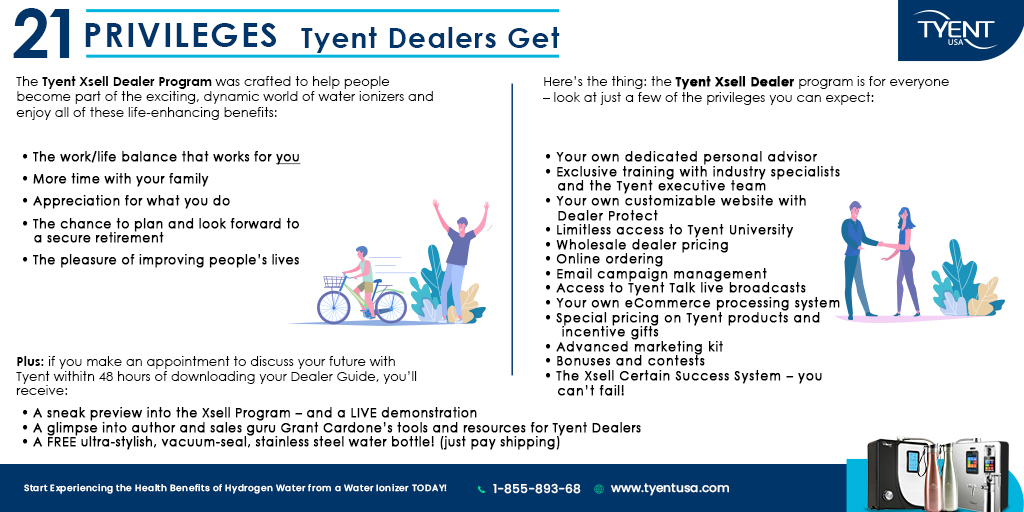 21 Privileges Tyent Dealers Get