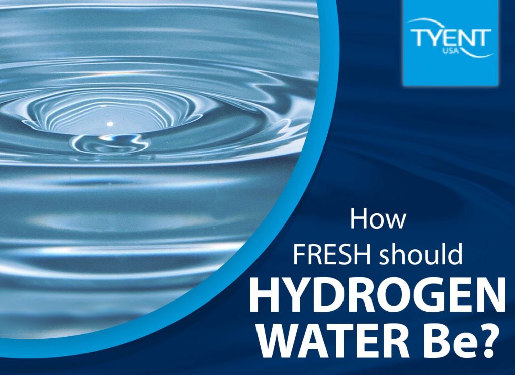 How Fresh Should Hydrogen Water Be?