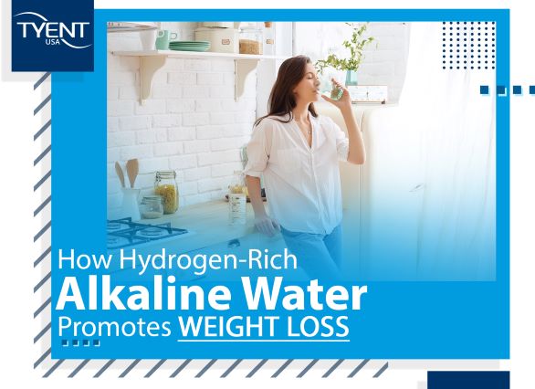 How hydrogen-rich alkaline water promotes weight loss