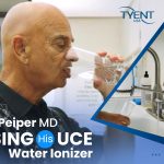 Howard Peiper, Naturopathic MD, Showing Off His UCE Water Ionizer