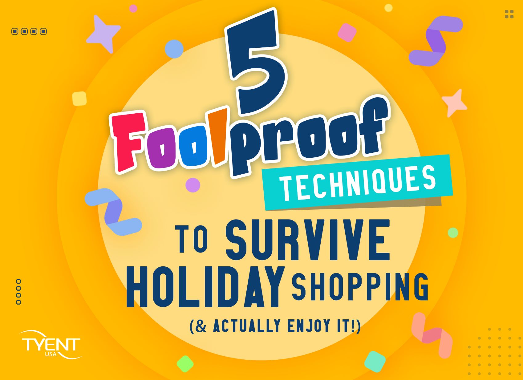 5 Foolproof Techniques to Survive Holiday Shopping (& Actually Enjoy It!)