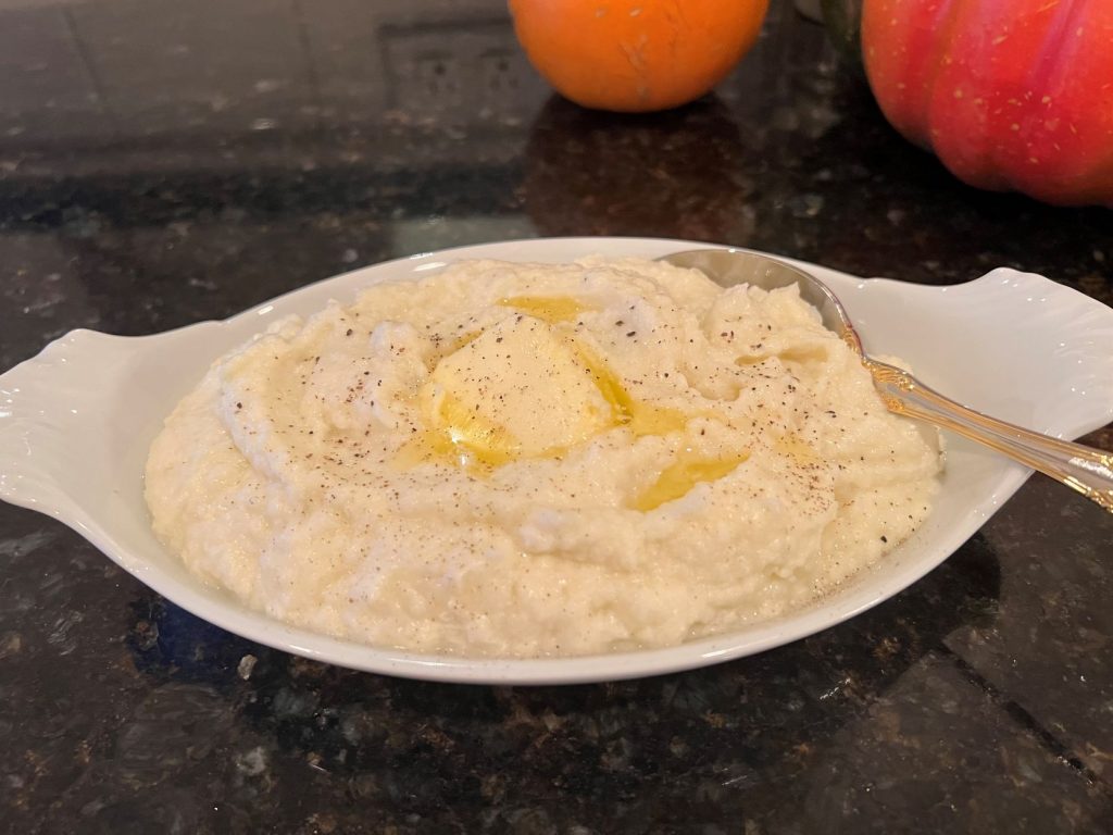 Creamy Buttery Mashed Cauliflower