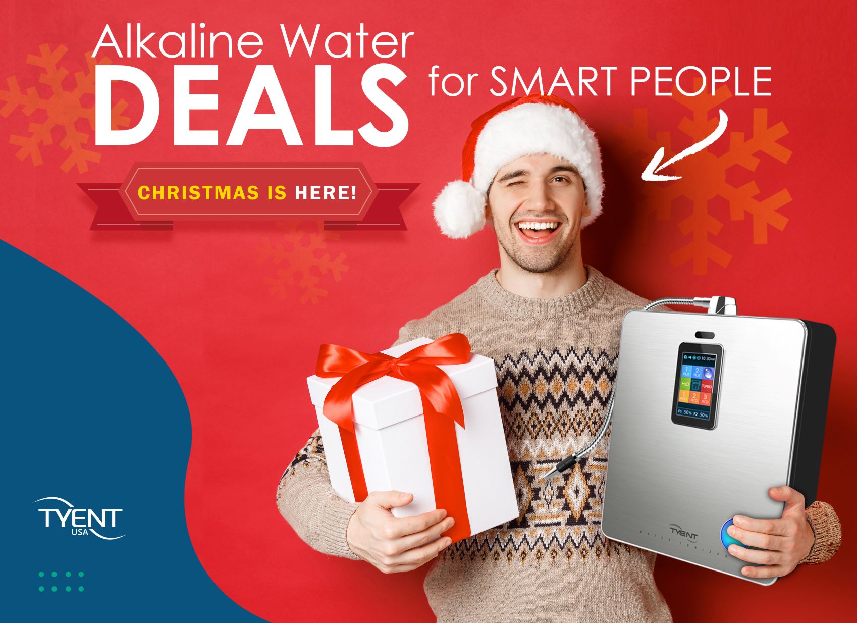 Alkaline Water Deals for Smart People. Christmas is HERE!
