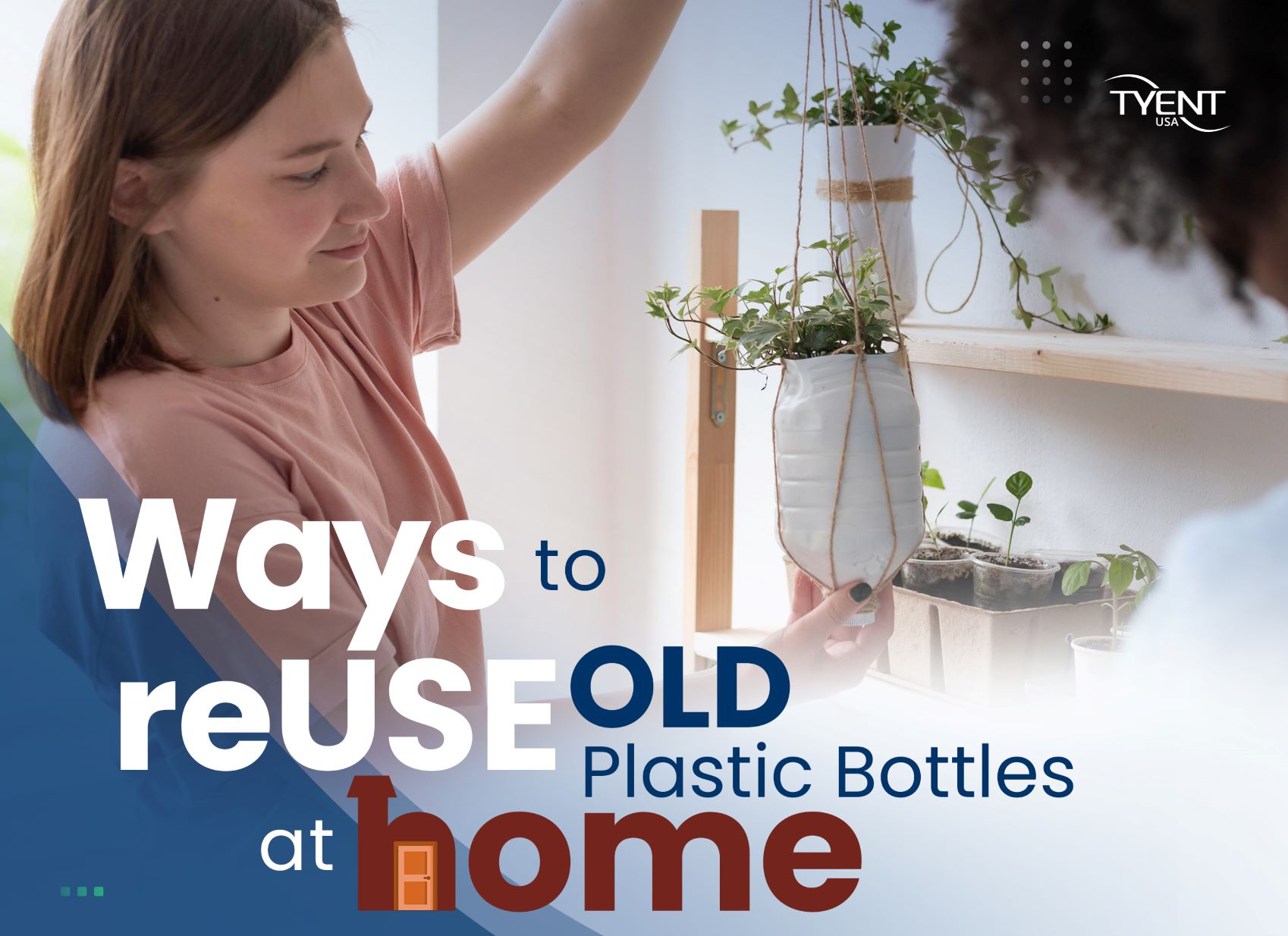 Ways to reuse old plastic bottles at home