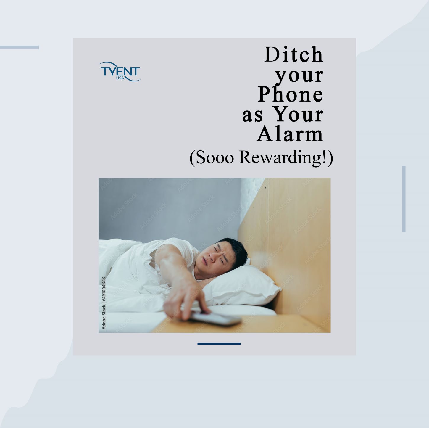 Ditch your Phone Alarm
