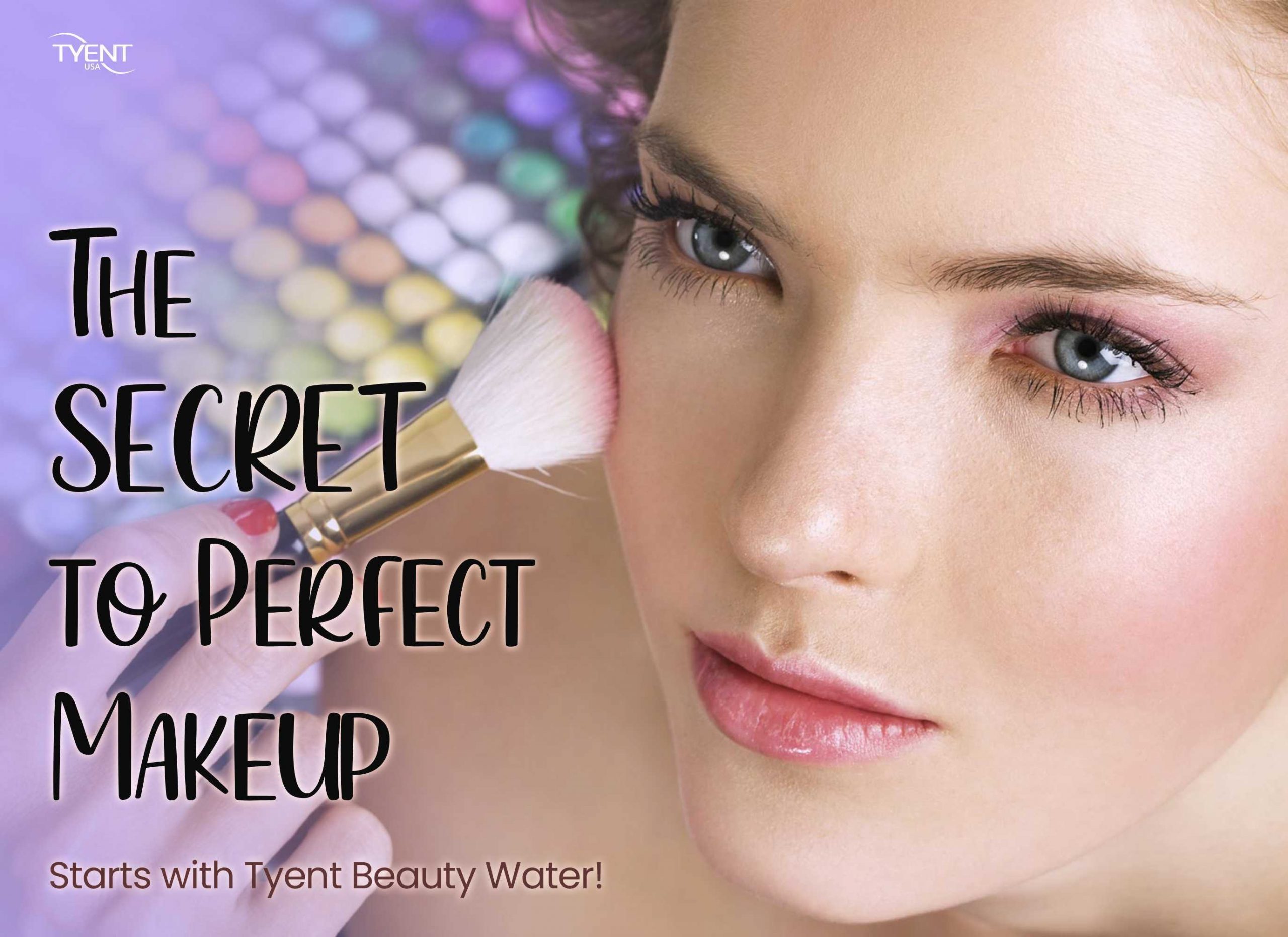 The SECRET to Perfect Makeup (Starts with Tyent Beauty Water!)