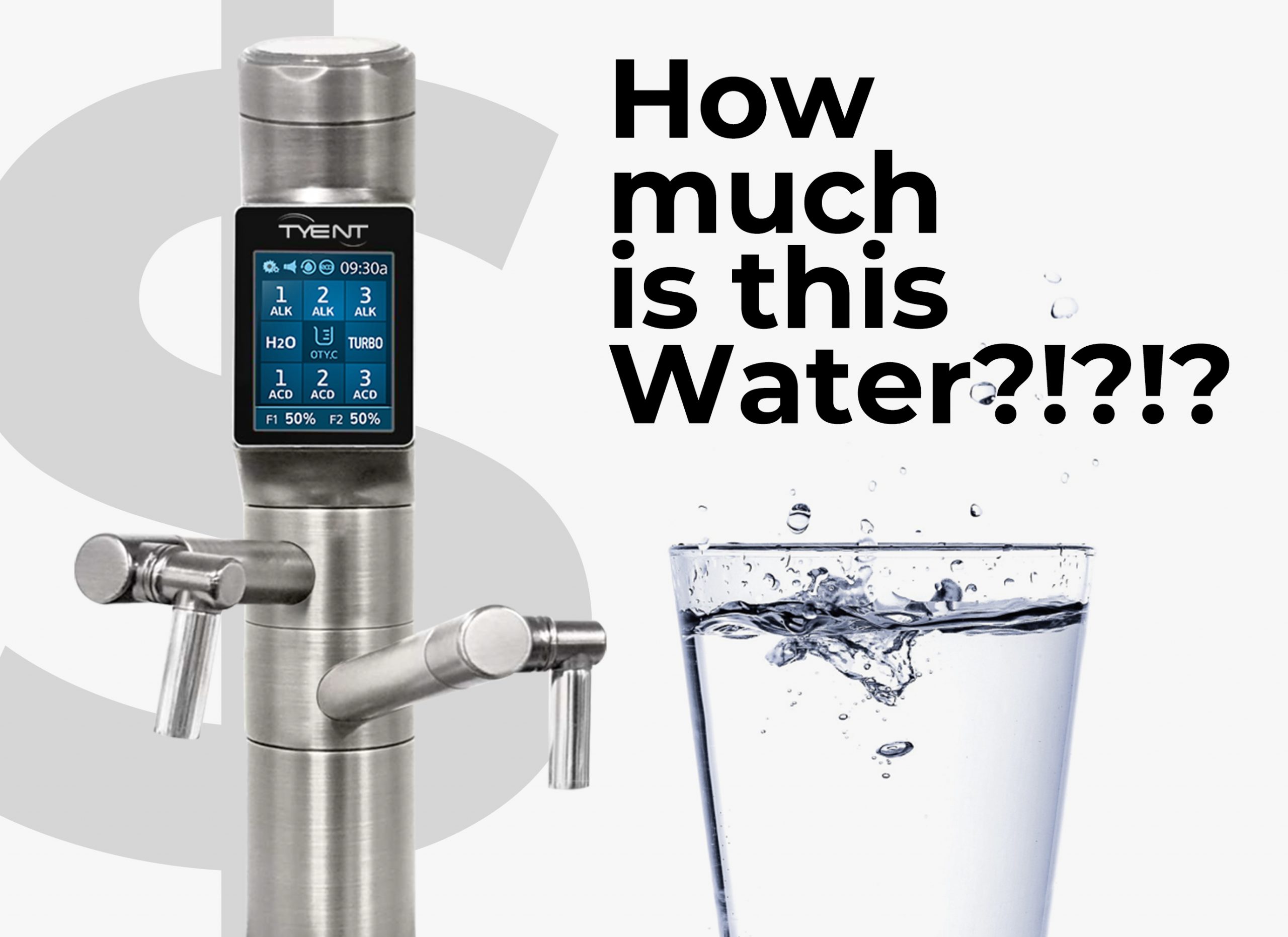 How much is Tyent water