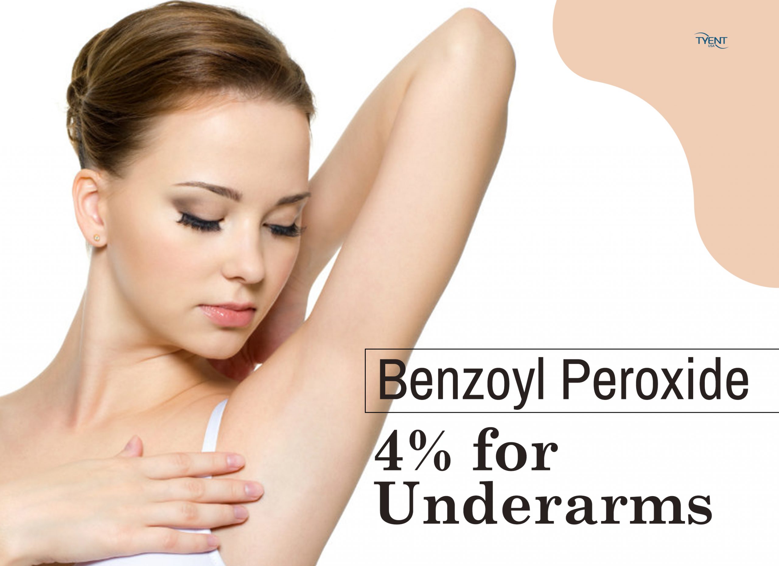 Benzoyl peroxide for underarms