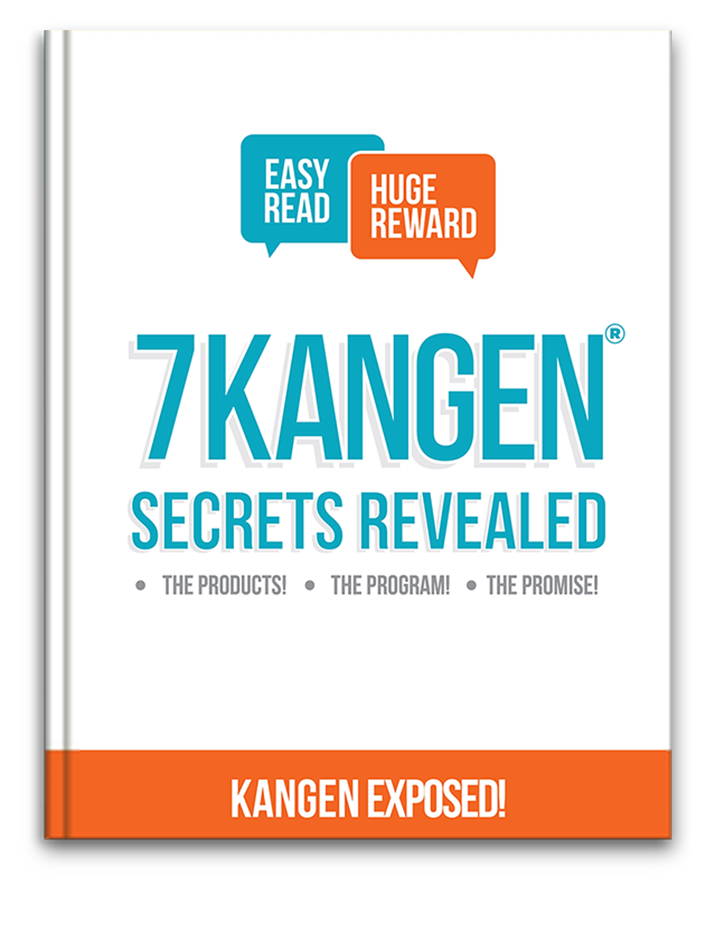 7 Kangen Secrets Revealed Ebook cover