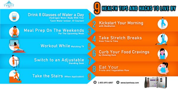 9 Health Tips And Hacks To Live By