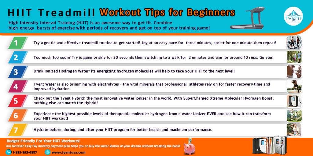HIIT Treadmill Workouts for Beginners [INFOGRAPHIC]