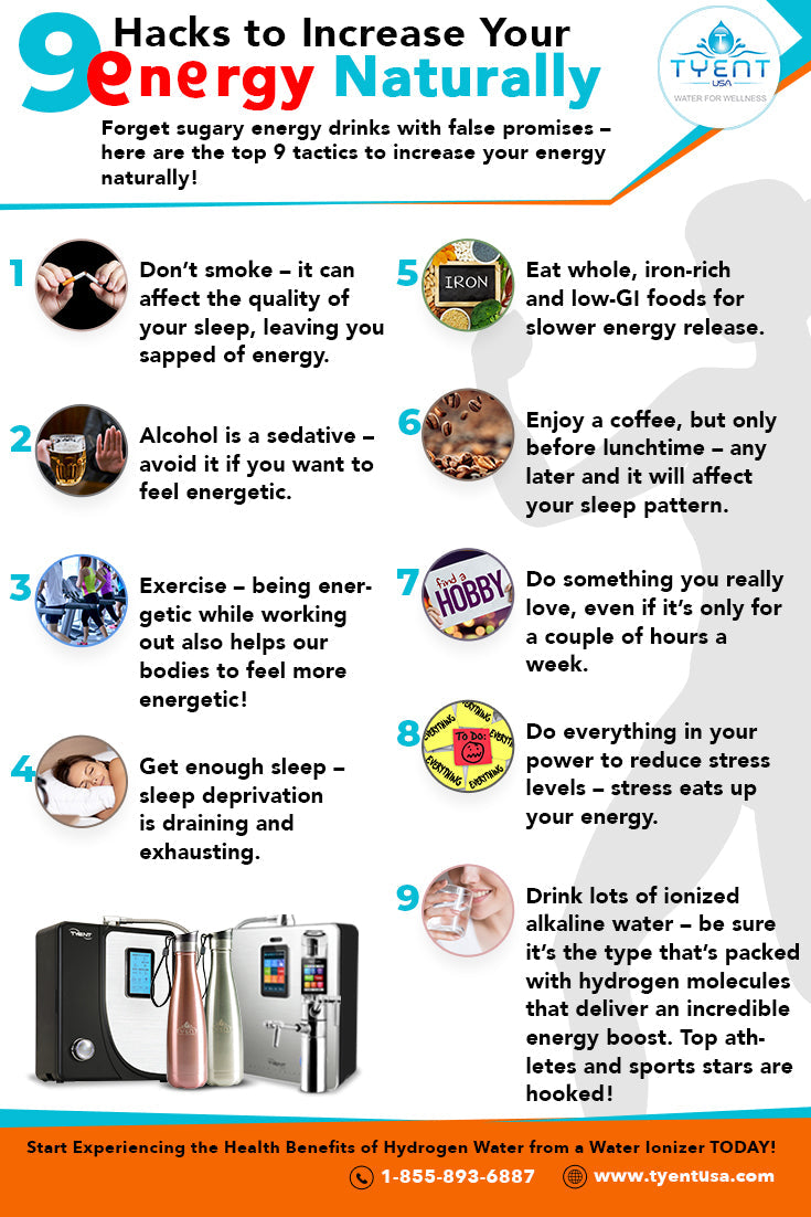 9 Hacks to Increase Your Energy Naturally