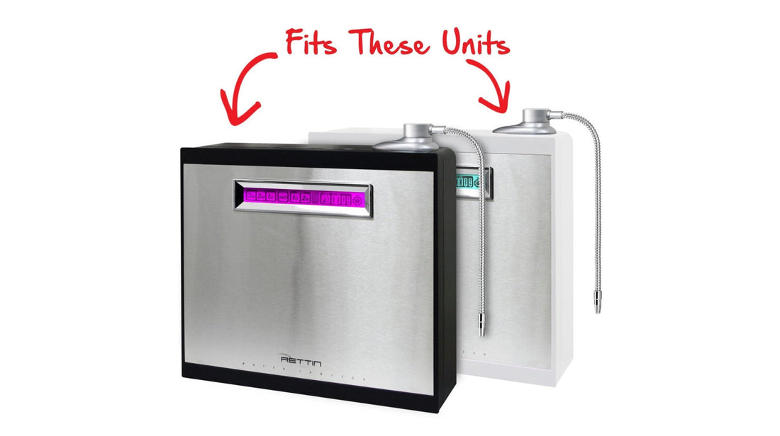 How To Change Your Water Ionizer Filters: MMP Models