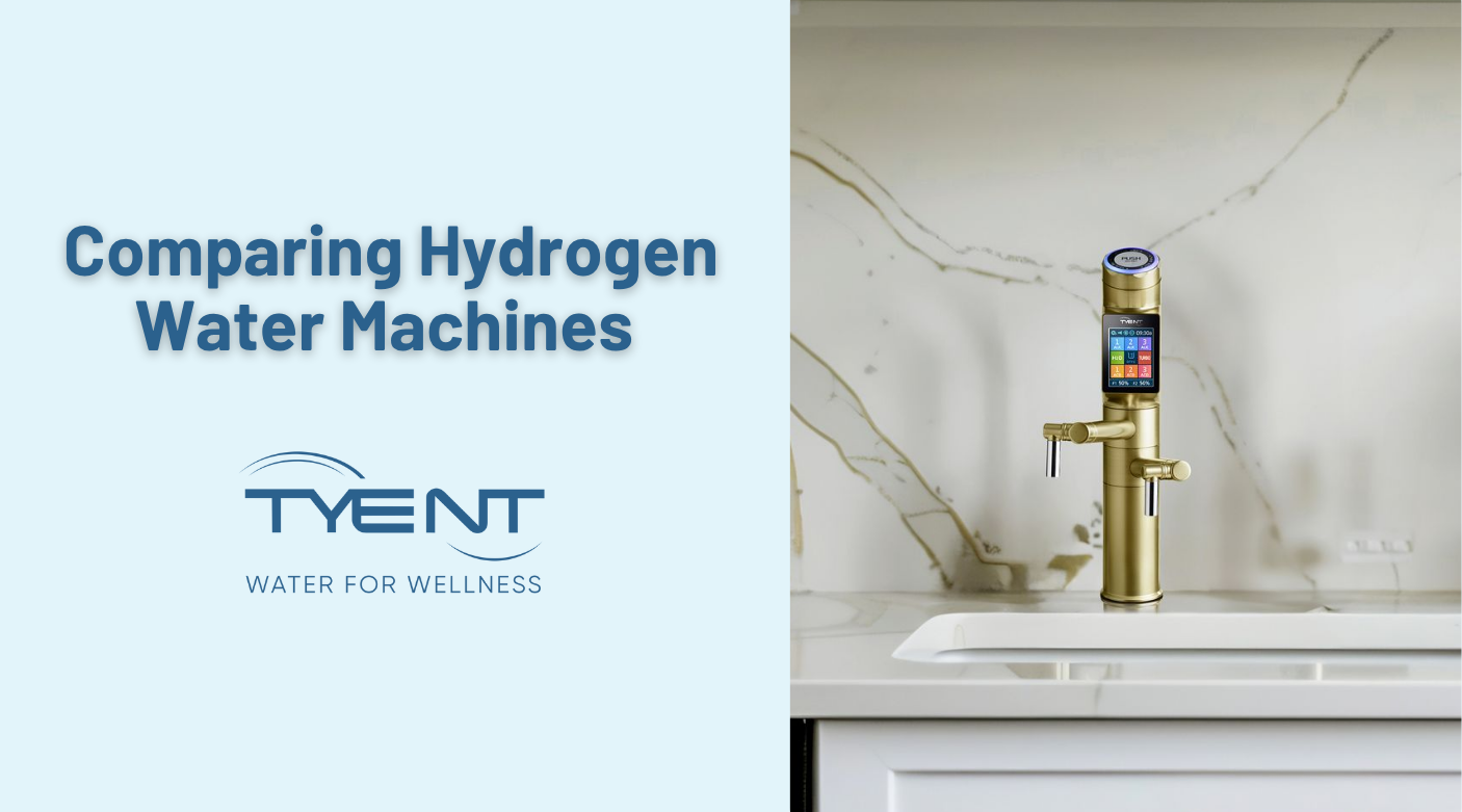 Comparing Hydrogen Water Machines | Tyent USA