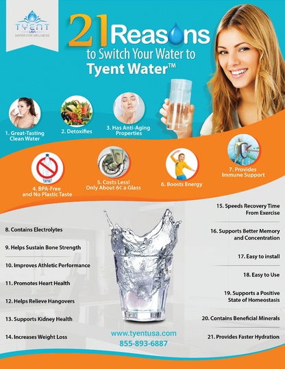 21 Reasons & Product Comparison 2-Sided Handout (25pk) - tyentusa