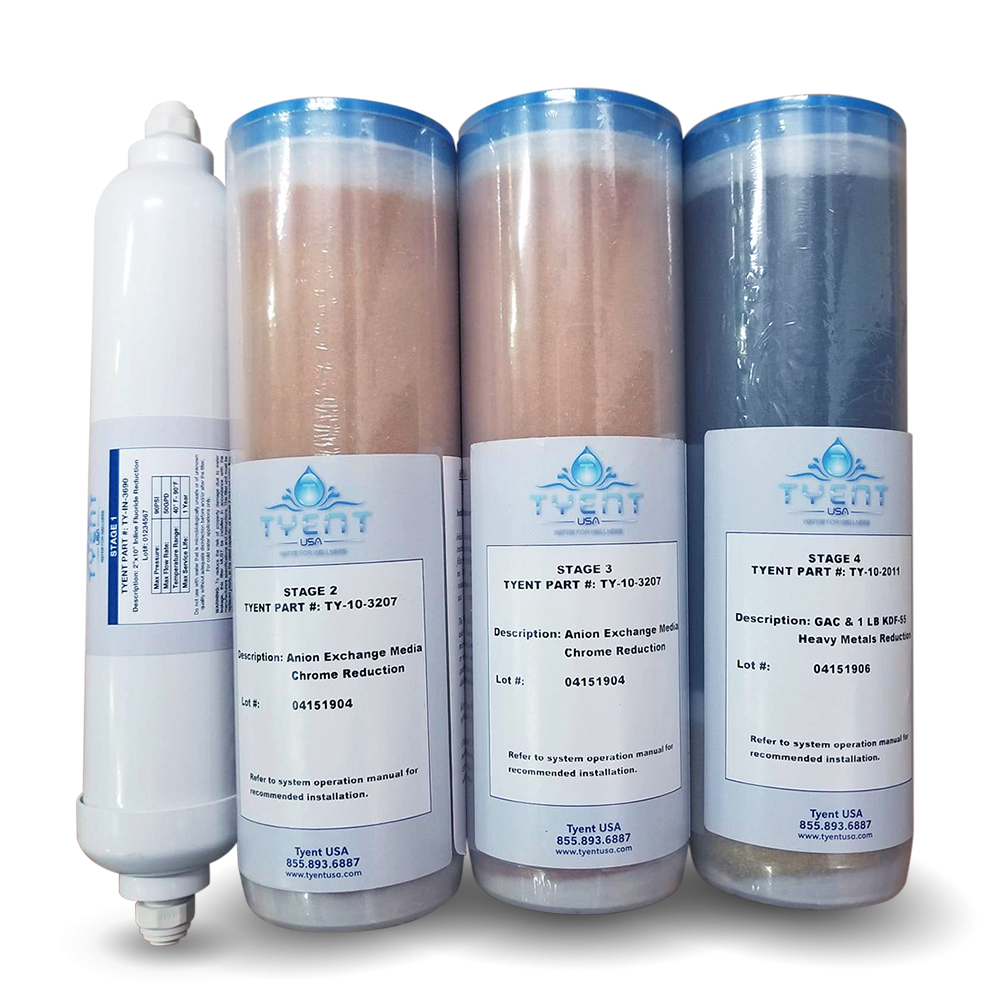 WIT :: (4) Bank Chromium 6 Removal System Replacement Cartridges - tyentusa