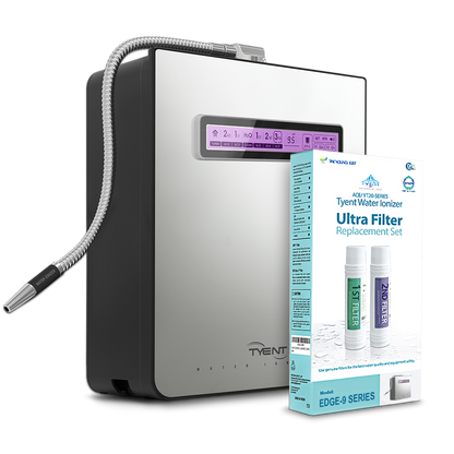 Tyent Edge-9000T Ultra Filter Set: Fits Edge-9000T Countertop Water Ionizer - tyentusa