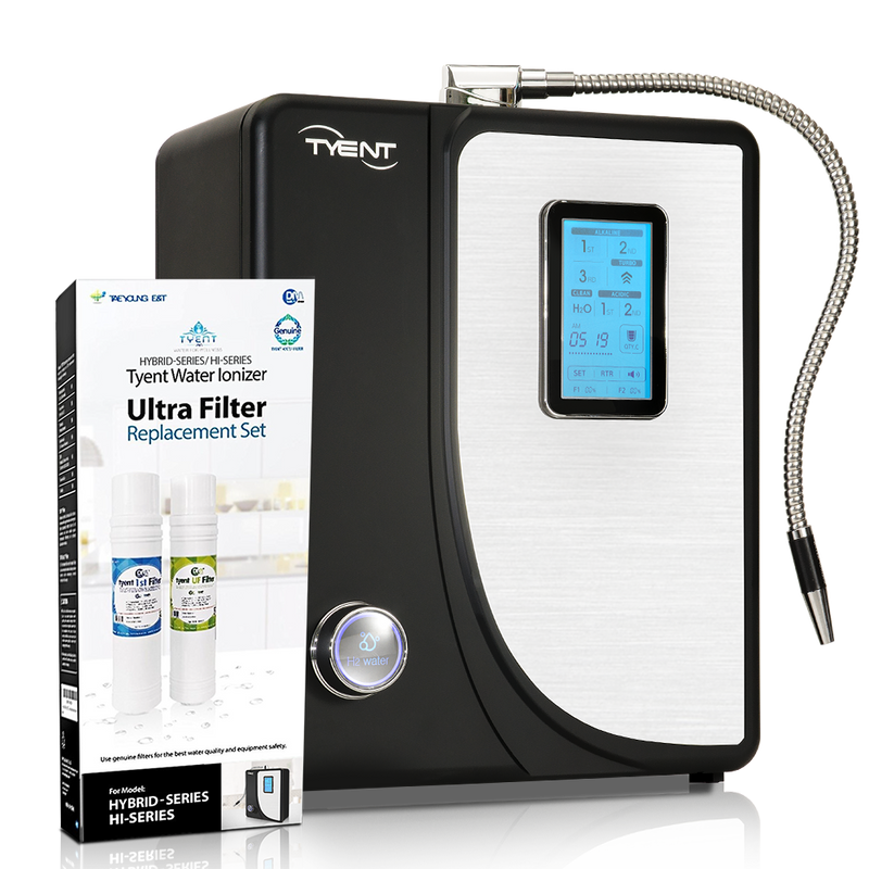 Tyent Hybrid Ultra Filter Set: Fits Hybrid Countertop Water Ionizer - tyentusa