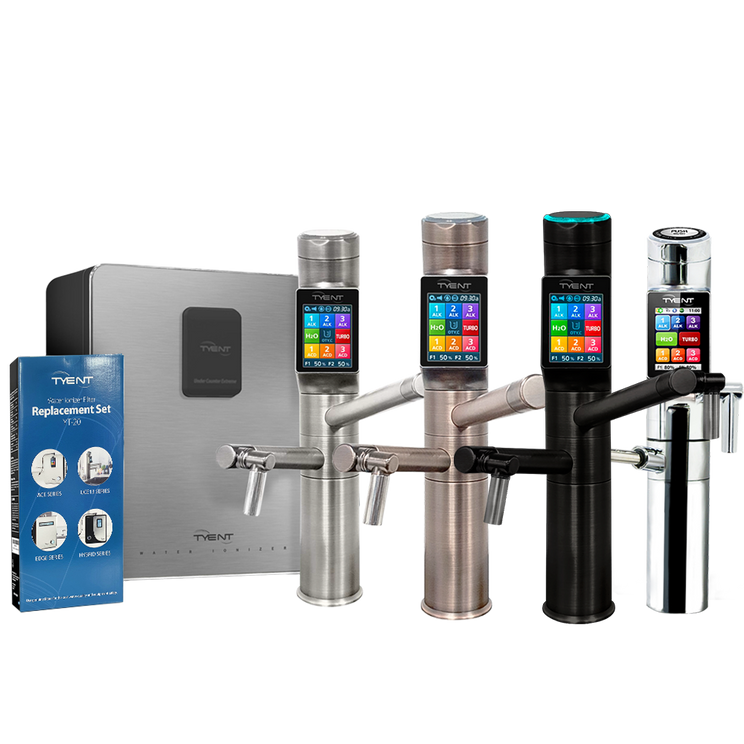 Tyent UCE-13 Dialapure Ultra Filter Set: Fits UCE-13 ONLY (does not fit 9 or 11-plate UCE) - tyentusa