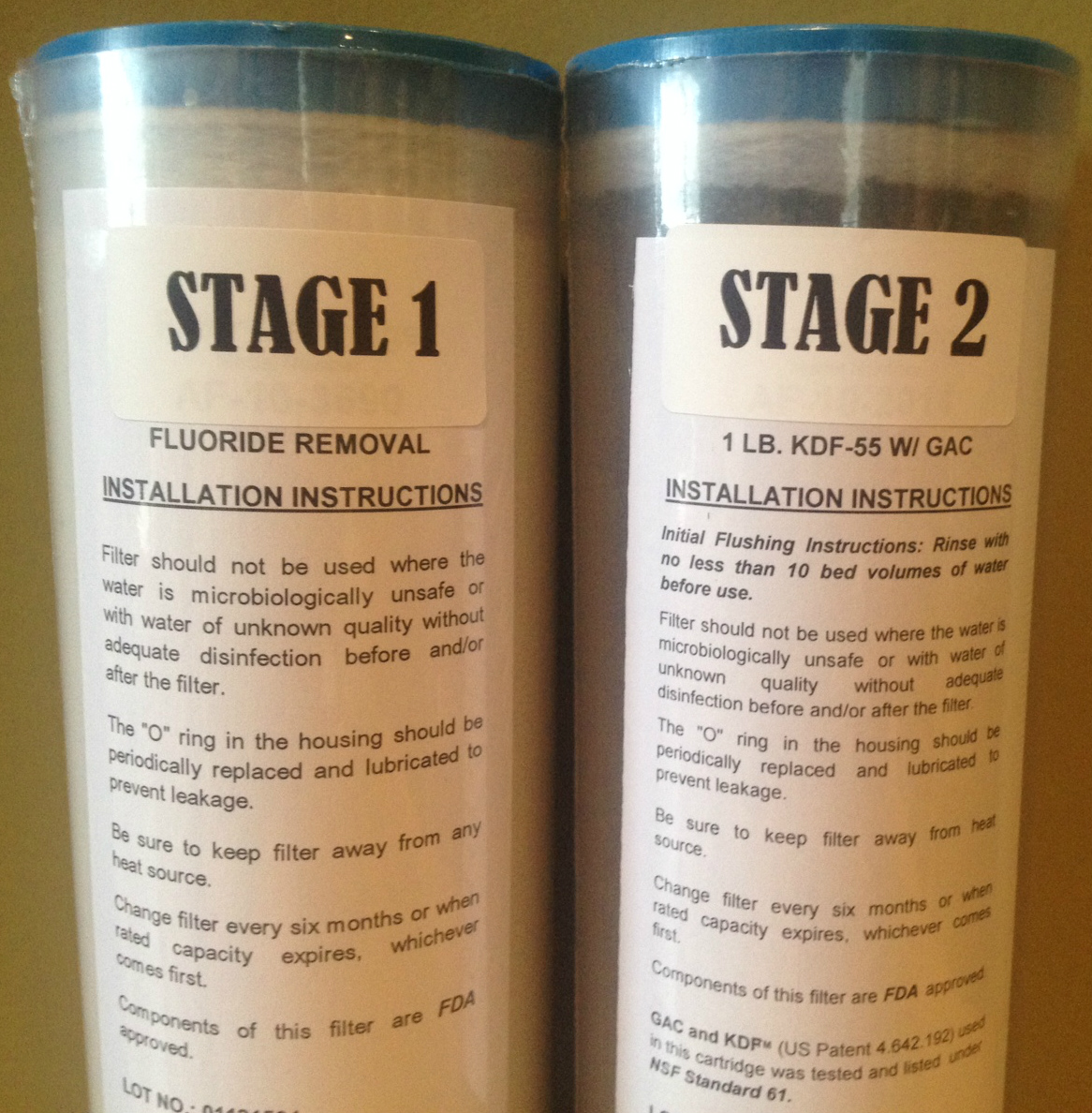 WIT :: 2-Bank Fluoride Replacement Cartridges