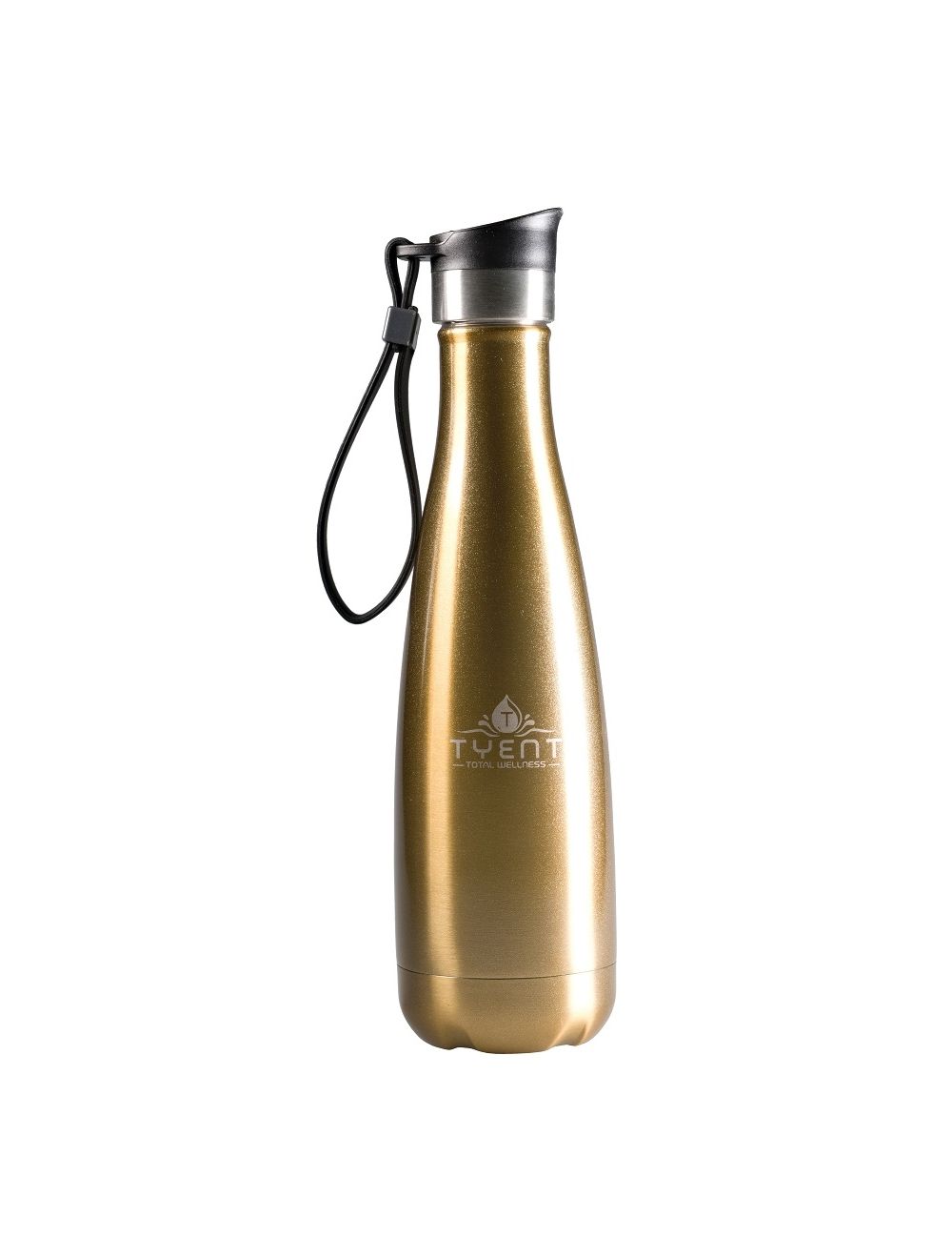 Tyent USA 750ml Gold Stainless Steel Water Bottle