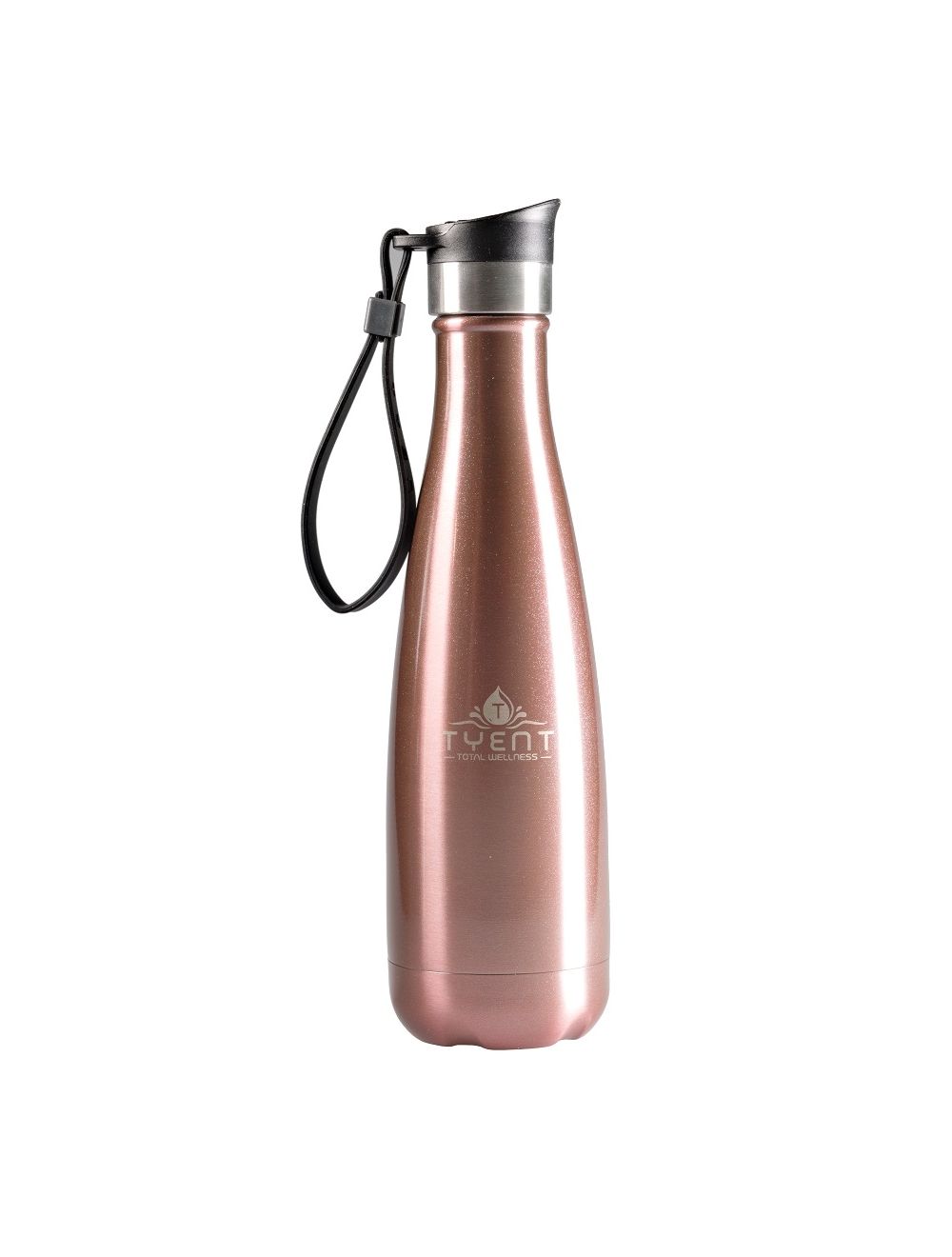 Tyent USA 750ml Rose-Gold Stainless Steel Water Bottle