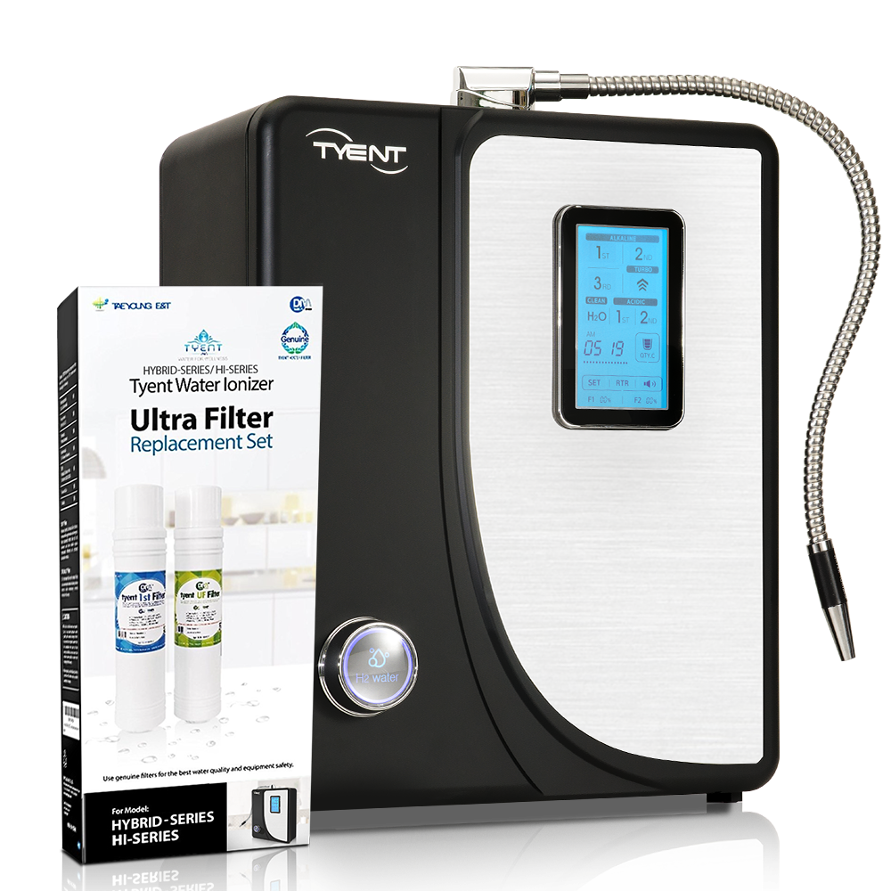 Tyent Hybrid Ultra Filter Set: Fits Hybrid Countertop Water Ionizer