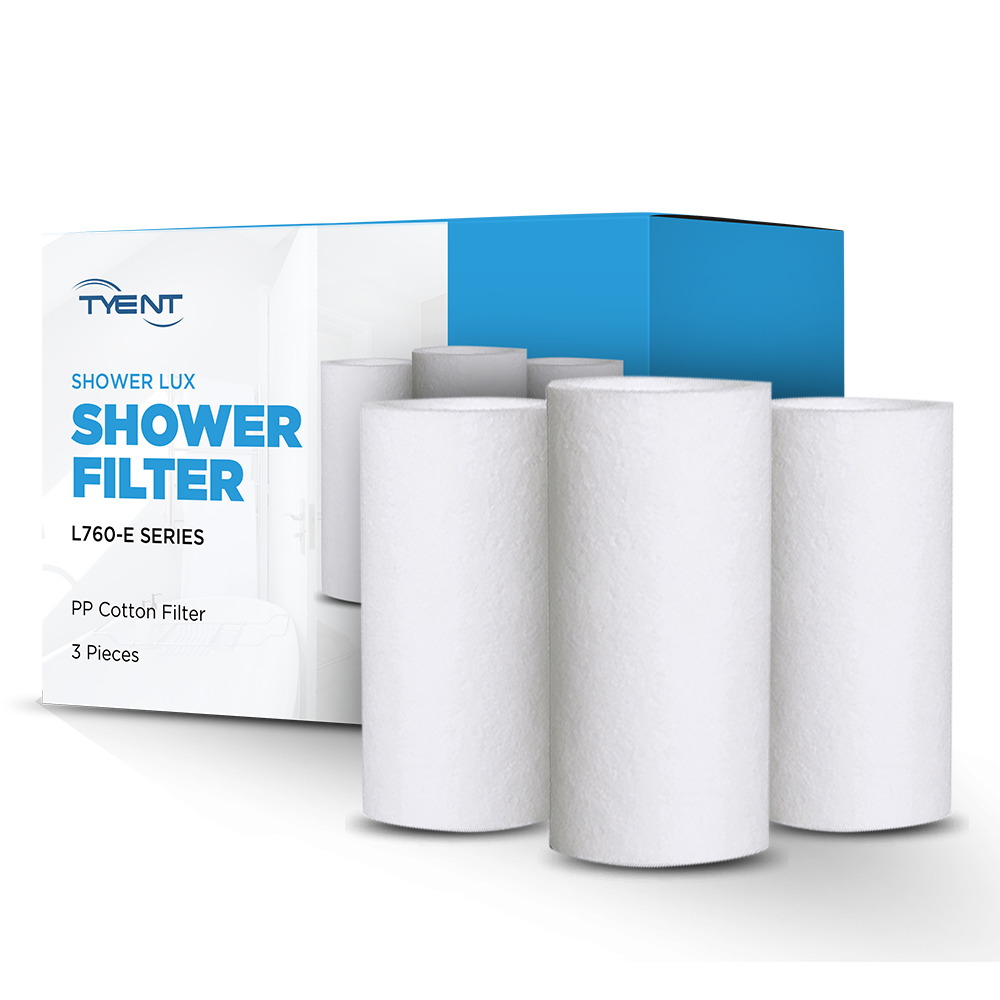 Tyent Shower Filter Replacement PP Cotton Set - 3-Pack