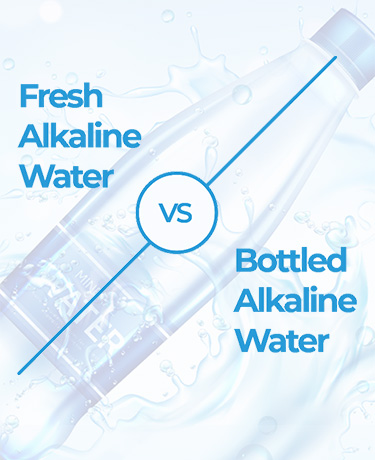 Fresh Alkaline Water vs Bottled Alkaline Water