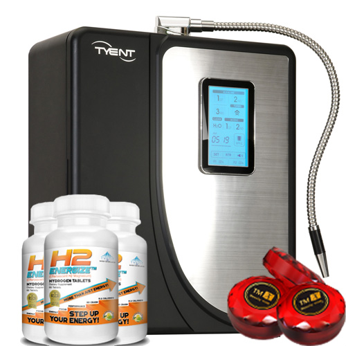 Tyent Hybrid with 90 day supply of H2 Hydrogen Tablets and TM-X Beauty Soap