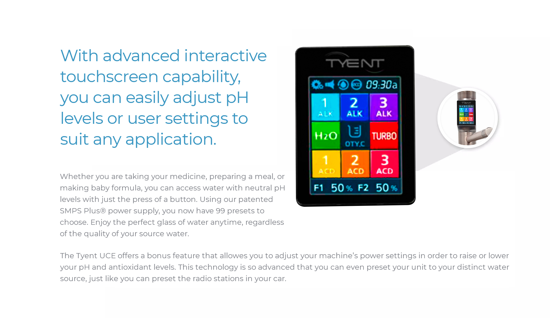 Tyent UCE-13 Unrivaled Technology