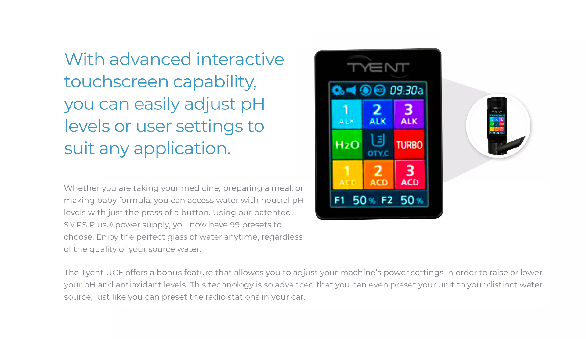 Tyent UCE-13 Unrivaled Technology